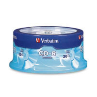 Verbatim CD-R 80MIN 700MB 52X Branded 30pk Spindle (95152)